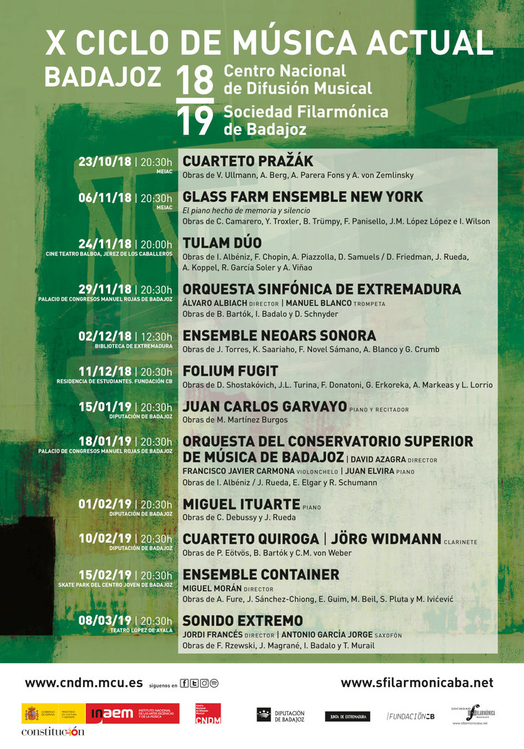 X Ciclo de Música Actual de Badajoz