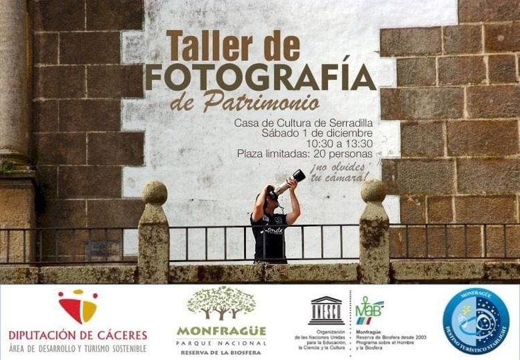 Taller de Fotografía de Patrimonio en Serradilla (Monfragüe)