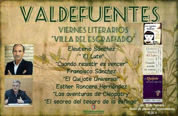 Valdefuentes Viernes Literarios "Villa del Esgrafiado"