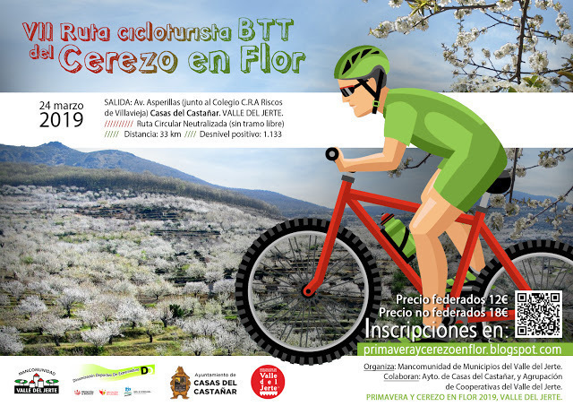 VII Ruta cicloturista BTT del Cerezo en Flor - Casas del Castañar