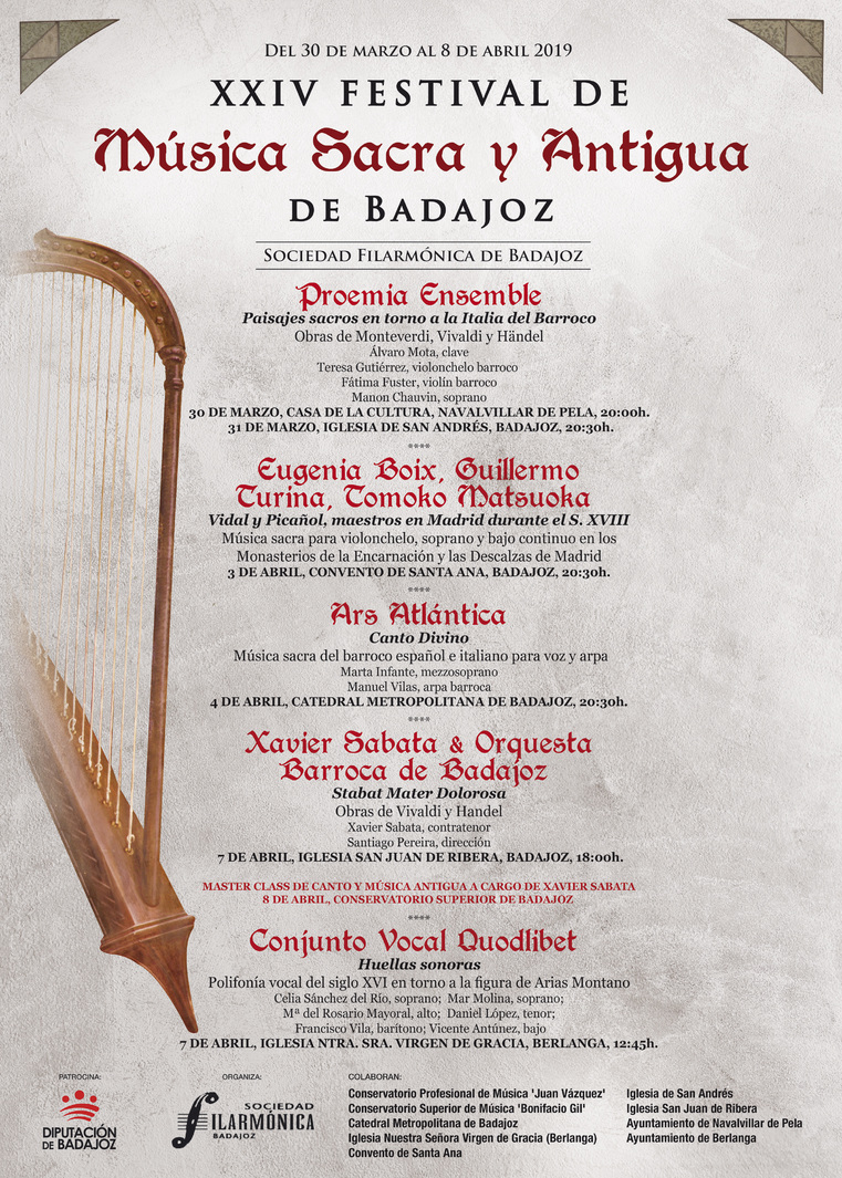 Normal xxiv festival de musica sacra y antigua badajoz 0