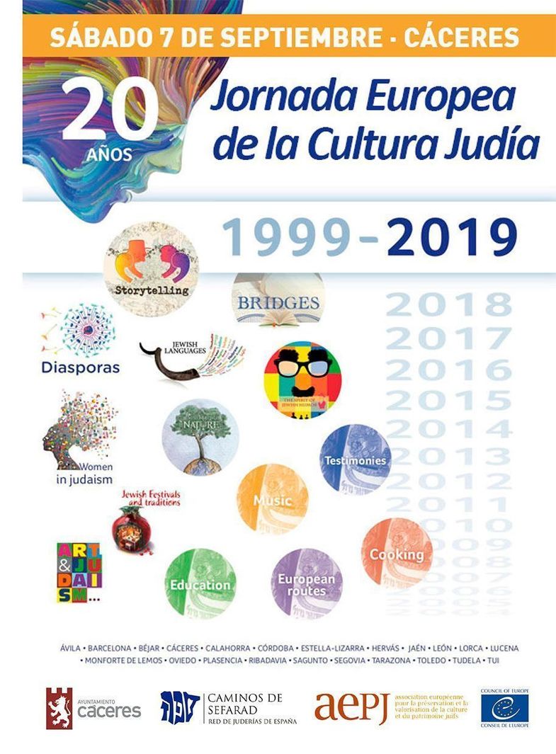 XX Jornada Europea de la Cultura Judía en Cáceres