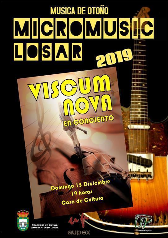 Micromusic Losar de la Vera 2019: Viscum Nova en concierto