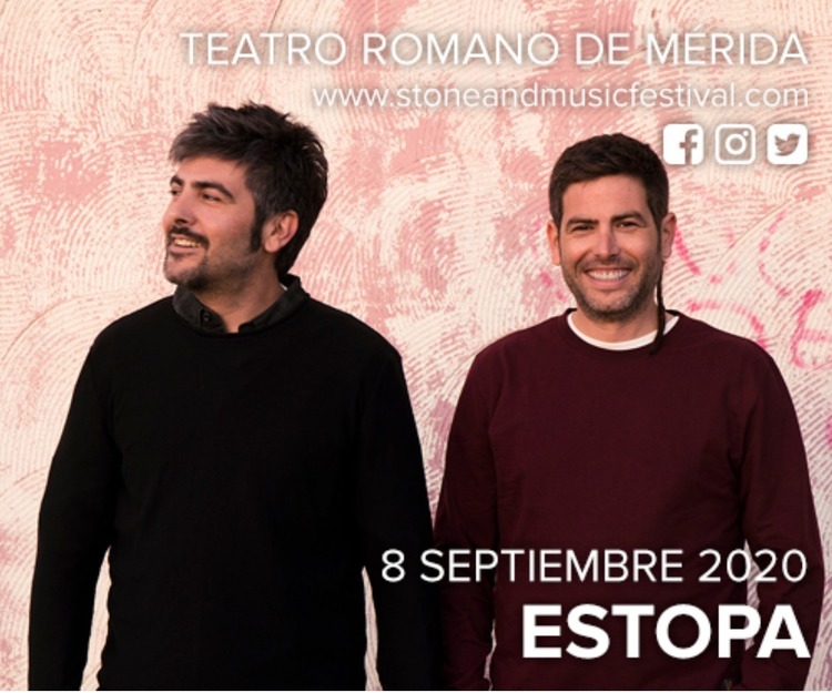 Concierto de Estopa en Mérida - Stone & Music Festival 2020
