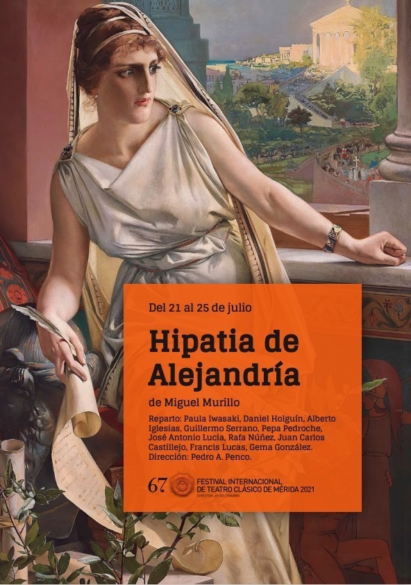 Teatro "Hipatia de Alejandría" de Miguel Murillo en el 67º Festival Internacional de Teatro Clásico de Mérida