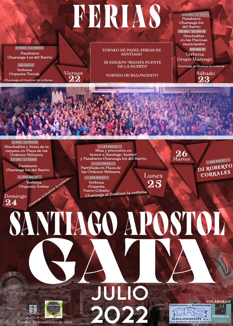 Ferias de Santiago Apóstol 2022