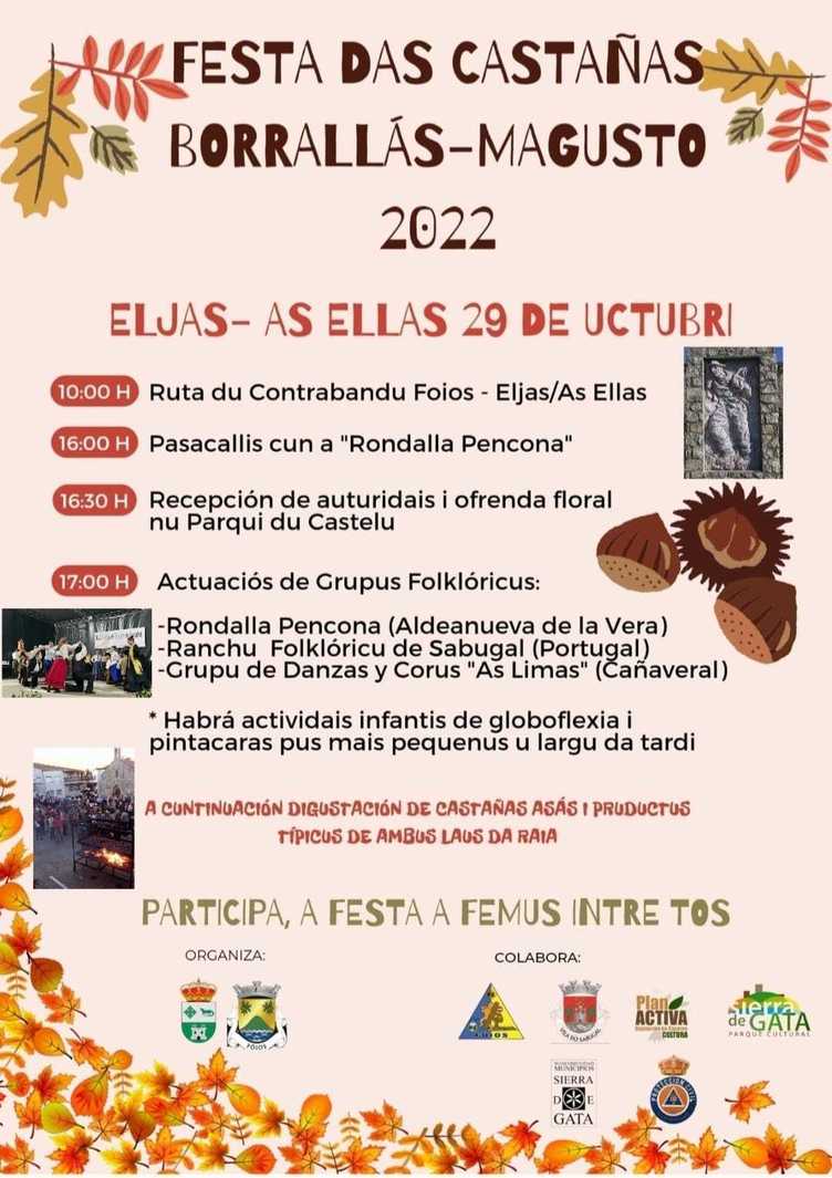As Borallás - Fiesta Rayana de la Castaña en Eljas  - 2022