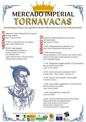 Mercado imperial y homenaje al Emperador Carlos V en Tornavacas