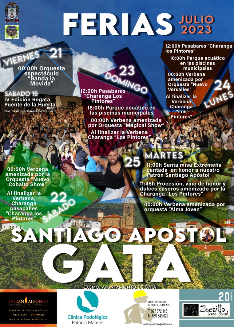 Ferias de Santiago Apóstol 2023