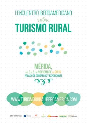 Normal cartel i encuentro iberoamericano turismo rural