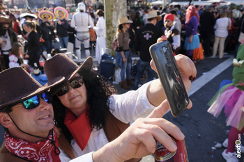 Ambiente y concentracion de disfraces del carnaval de badajoz 2019 fiesta interes turistico nacional normal 3 2