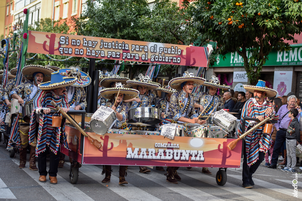 Comparsa Marabunta - Desfile de Comparsas Carnaval de Badajoz 2019 15