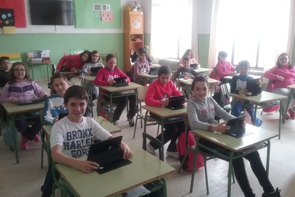 El colegio de Guadalupe presentará en Madrid un proyecto para reducir la brecha digital