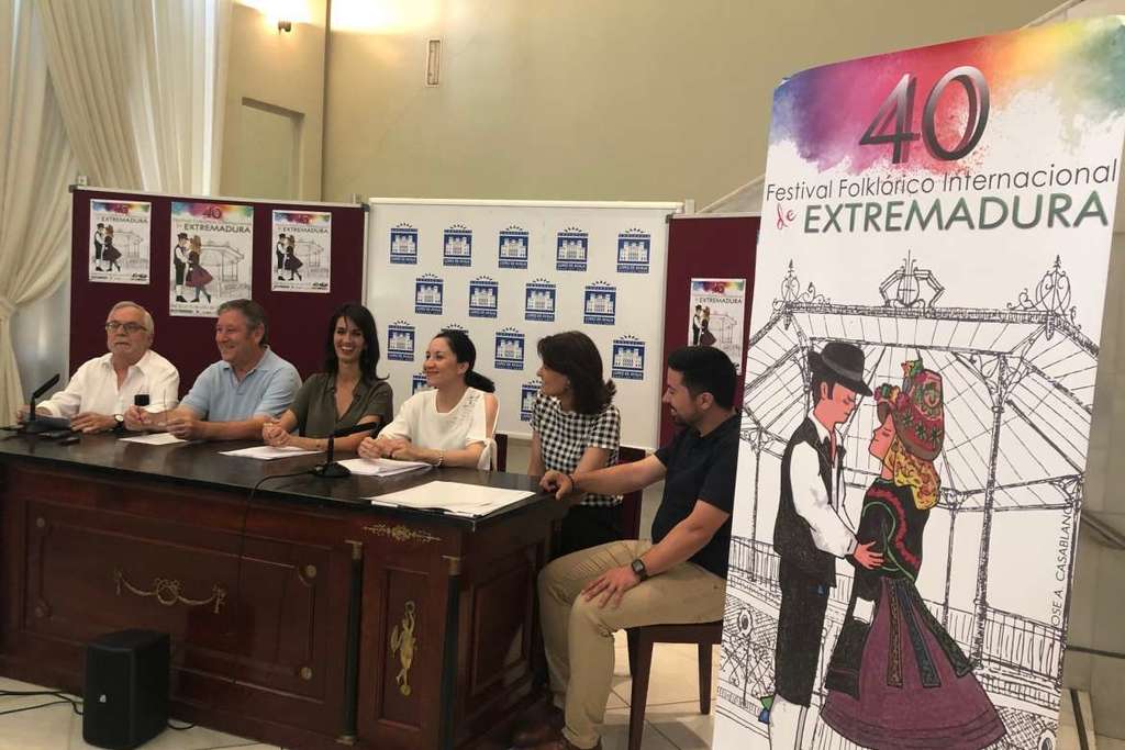 Agrupaciones de Rusia, Kenia, Benín, India, Portugal y España participarán en el 40 Festival Folklórico Internacional de Extremadura