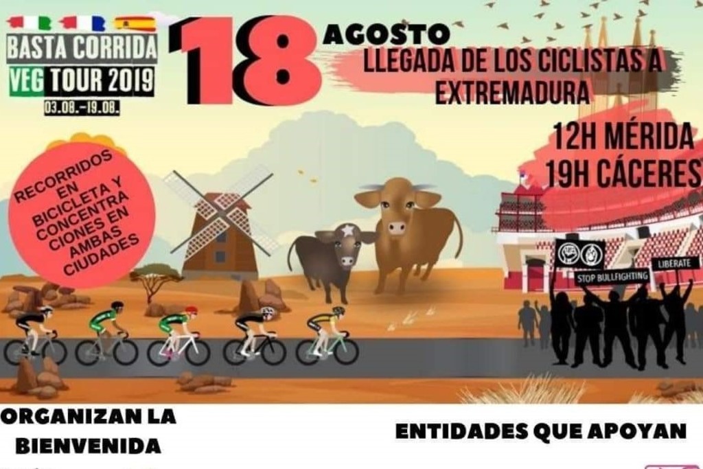 El Tour Ciclista “Bike for Animals” llega a Extremadura