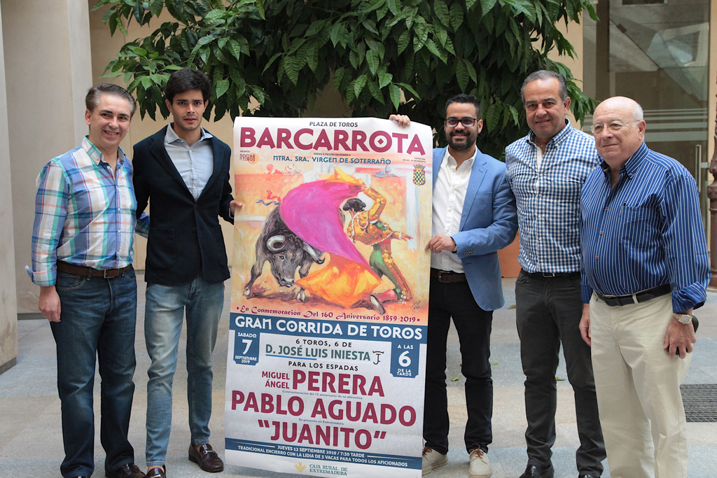 Perera, Aguado y "Juanito" componen la terna de la corrida de toros de Barcarrota del 7 de septiembre