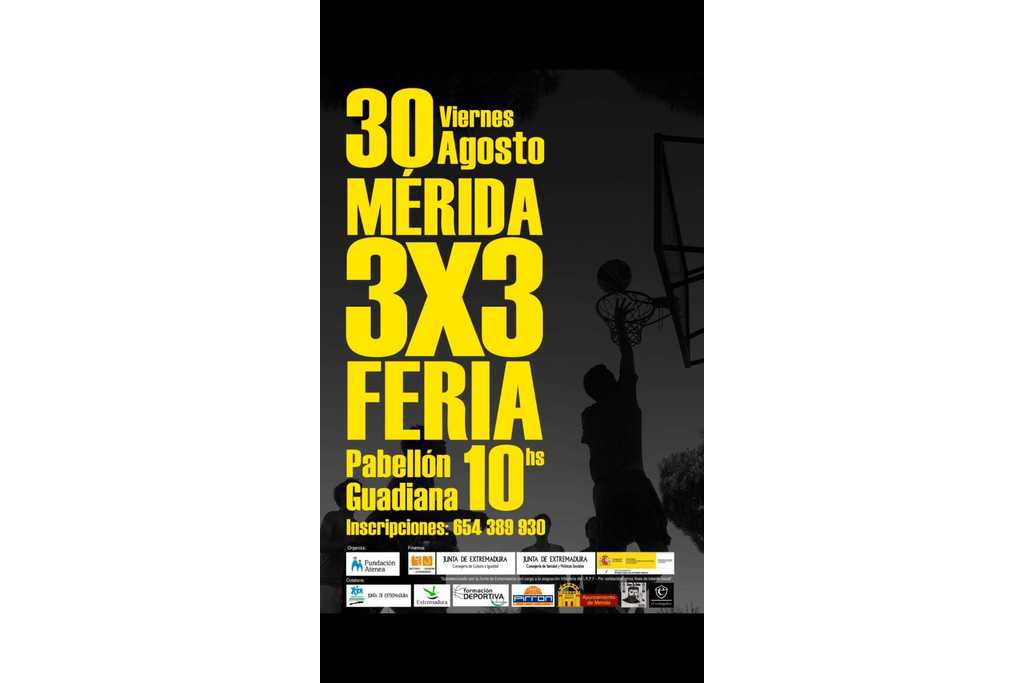 Fundación Atenea celebra el torneo 3x3 de básquet en Mérida por sexto año consecutivo