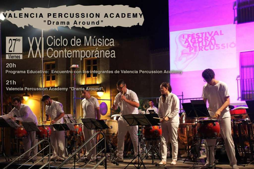 Valencia Percussion Academy clausura el XXI ciclo de música contemporánea del Museo Vostell Malpartida