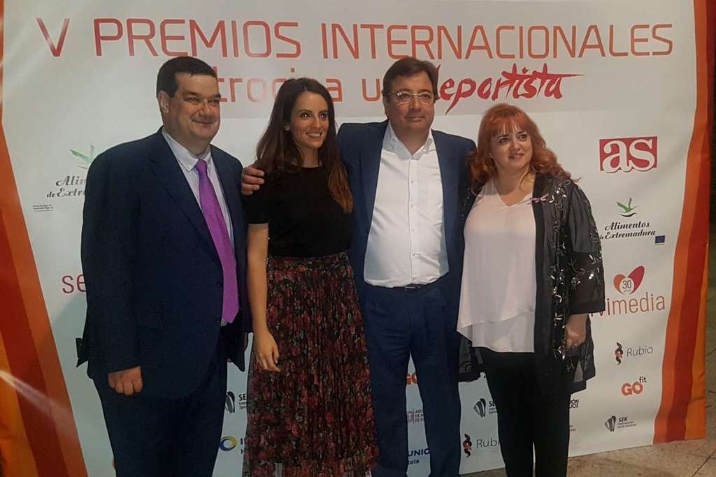 Fernández Vara participa en la V edición de la Gala Patrocina un Deportista