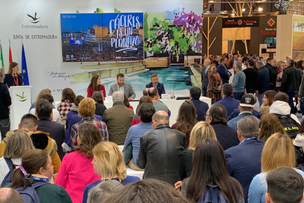 Cáceres presenta sus "planazos" en la Feria Internacional de turismo de Madrid
