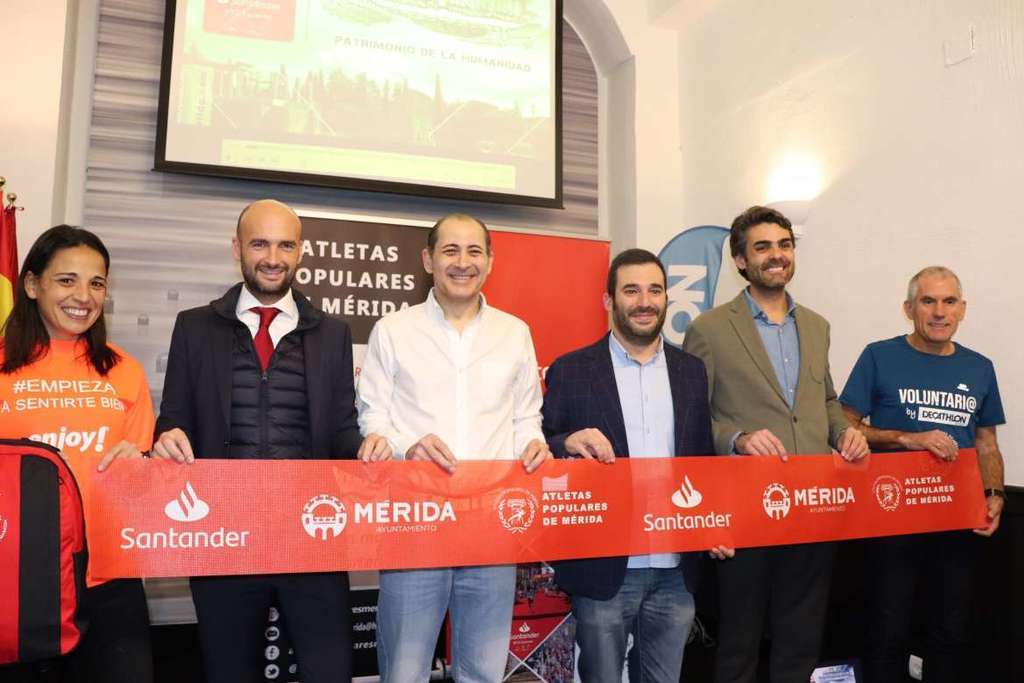 Presentación de la XIV Media Maratón de Mérida