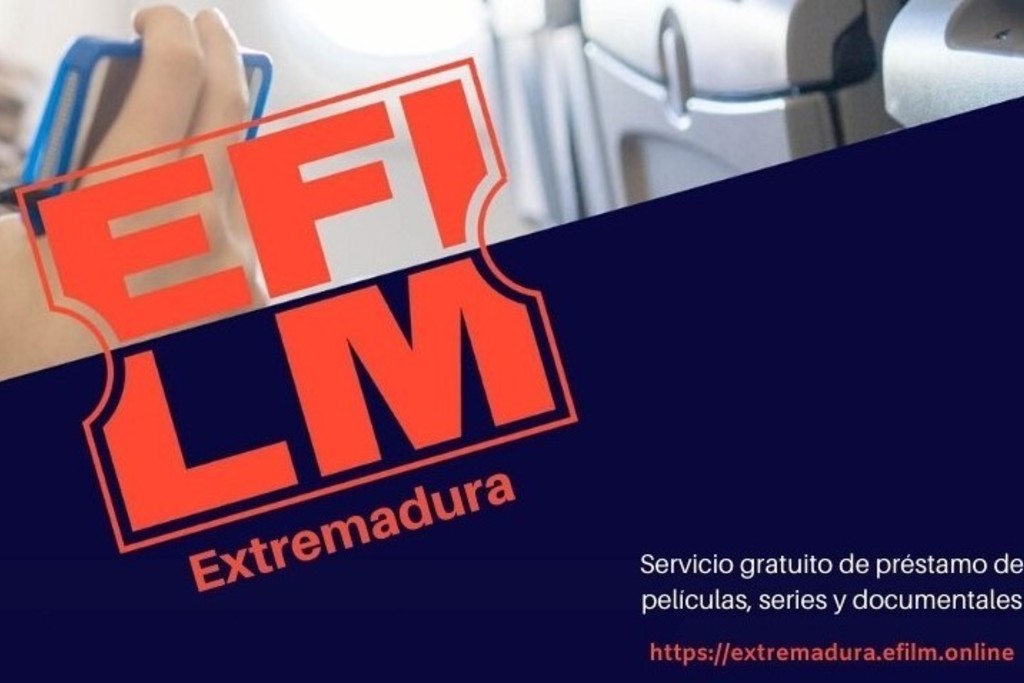 La Red de Bibliotecas de Extremadura ofrece desde hoy el nuevo servicio gratuito ‘eFilm’, de préstamo online de películas y contenidos audiovisuales