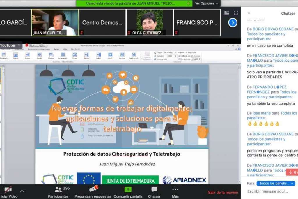El director general de Agenda Digital resalta el esfuerzo de la Junta de Extremadura para prestar los servicios públicos a través de medios digitales