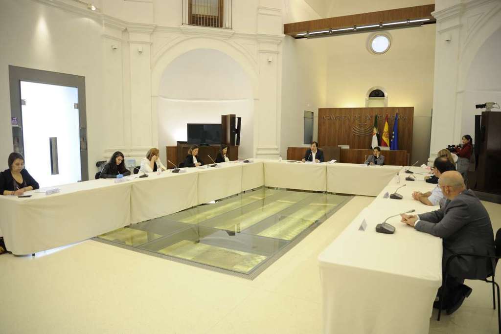 Fernández Vara acuerda con los grupos parlamentarios la puesta en marcha de una comisión para aplicar las fases de desescalada en Extremadura