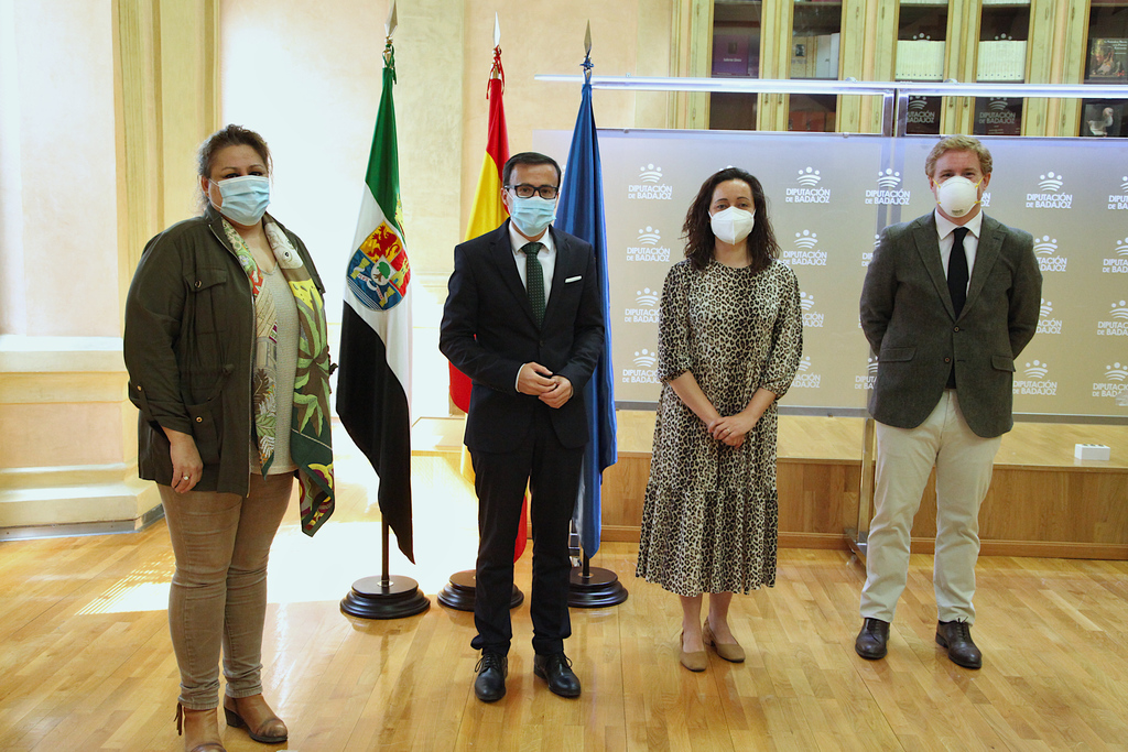 La Diputación de Badajoz presenta su Plan SUMA + para contribuir a la reconstrucción de Extremadura
