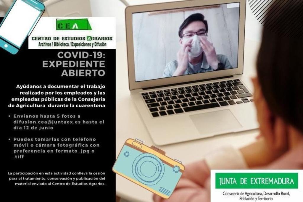 Estudios Agrarios pone en marcha la acción Covid-19 Expediente Abierto para documentar experiencia laboral en cuarentena