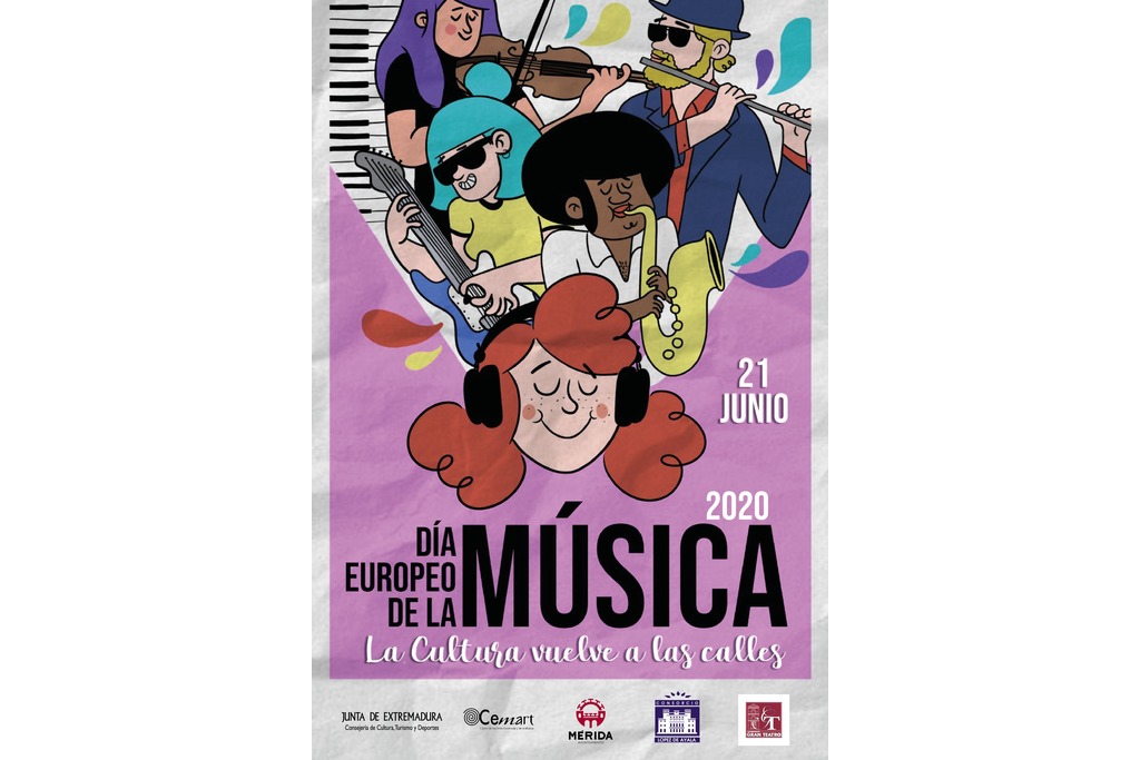 La Junta de Extremadura celebra el Día Europeo de la Música con conciertos en Cáceres, Mérida y Badajoz