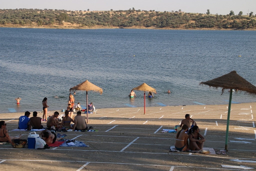 La Diputación de Badajoz implanta en las playas con bandera azul un sistema de control inteligente