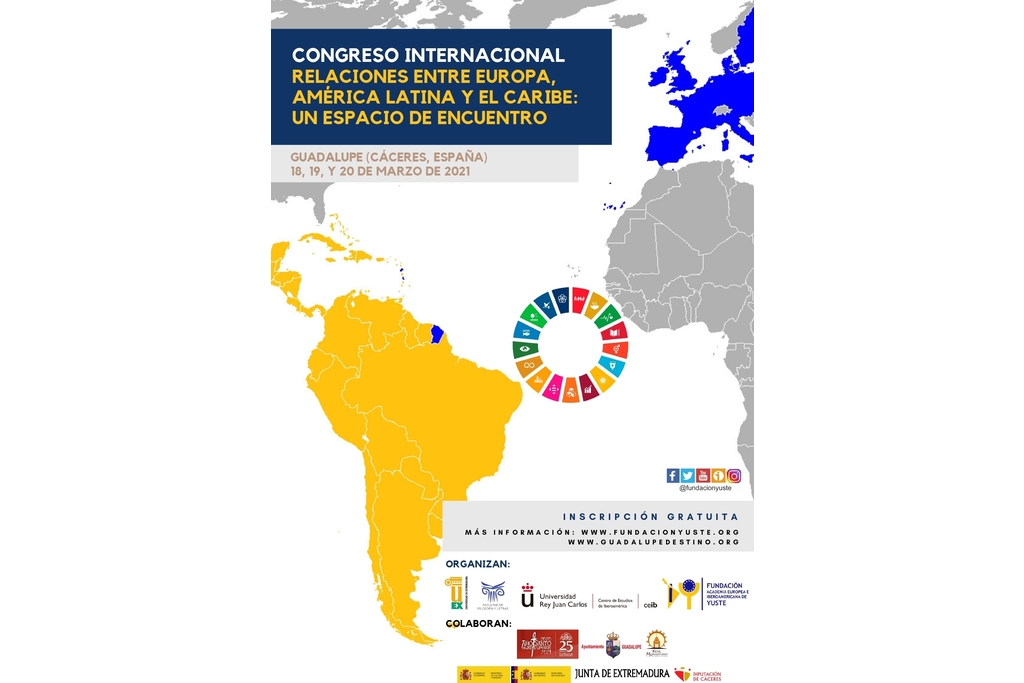 La Fundación Yuste organiza el I Congreso Internacional ‘Relaciones entre Europa, América Latina y el Caribe: un espacio de encuentro’