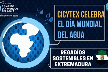 CICYTEX publica un vídeo sobre la viabilidad de regadíos sostenibles en Extremadura, con motivo del Día Mundial del Agua