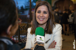 Isabel Gil Rosiña en Inauguración Salón del Jamón Ibérico 2016