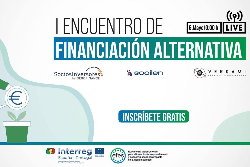 El I Encuentro de Financiación Alternativa para empresas se celebrará el 6 de mayo de modo online