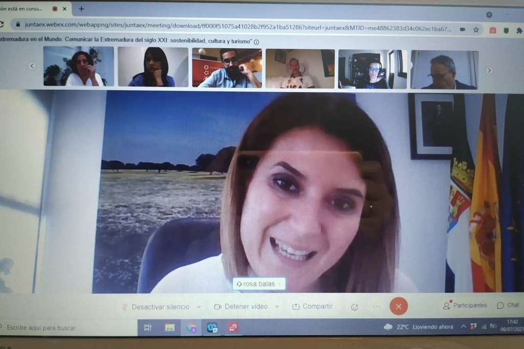 Los encuentros virtuales “Extremadura en el Mundo” reúnen a personas extremeñas que trabajan en medios de comunicación