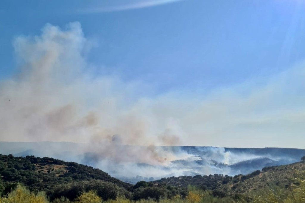 El Plan INFOEX interviene a lo largo de la última semana en 35 incendios forestales afectando a 960 hectáreas