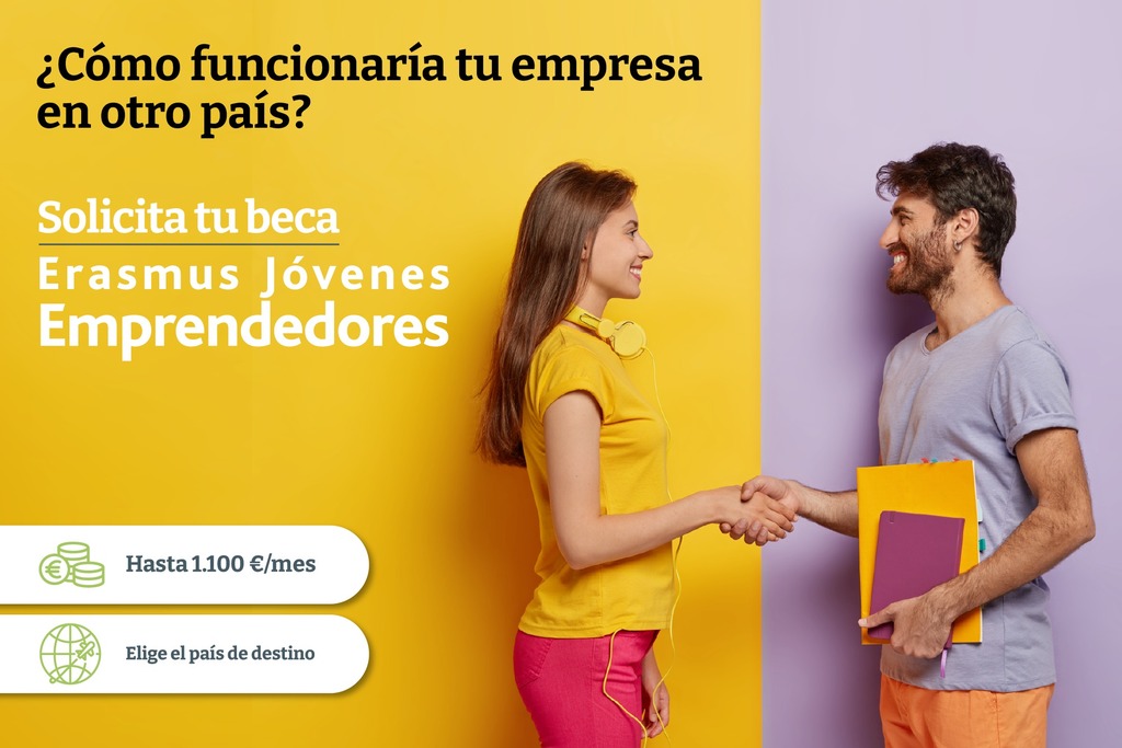 La Junta ofrece becas de hasta 1.100 euros para que los emprendedores puedan aprender en una empresa de otro país
