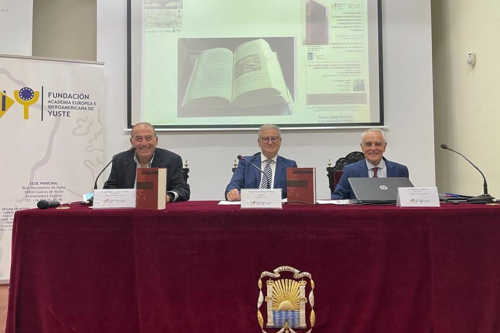 La Fundación Yuste presenta en Sevilla un libro que analiza la polifacética figura de Hernán Cortés