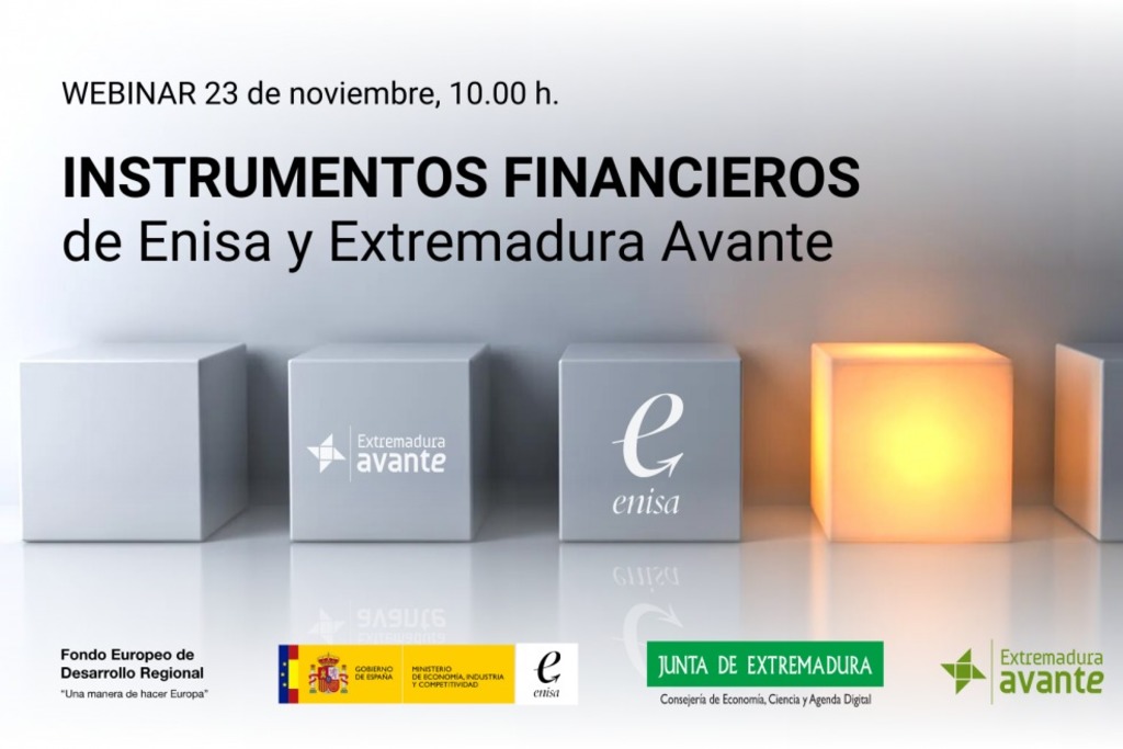 La Junta de Extremadura organiza una sesión informativa sobre instrumentos financieros para pymes y personas emprendedoras