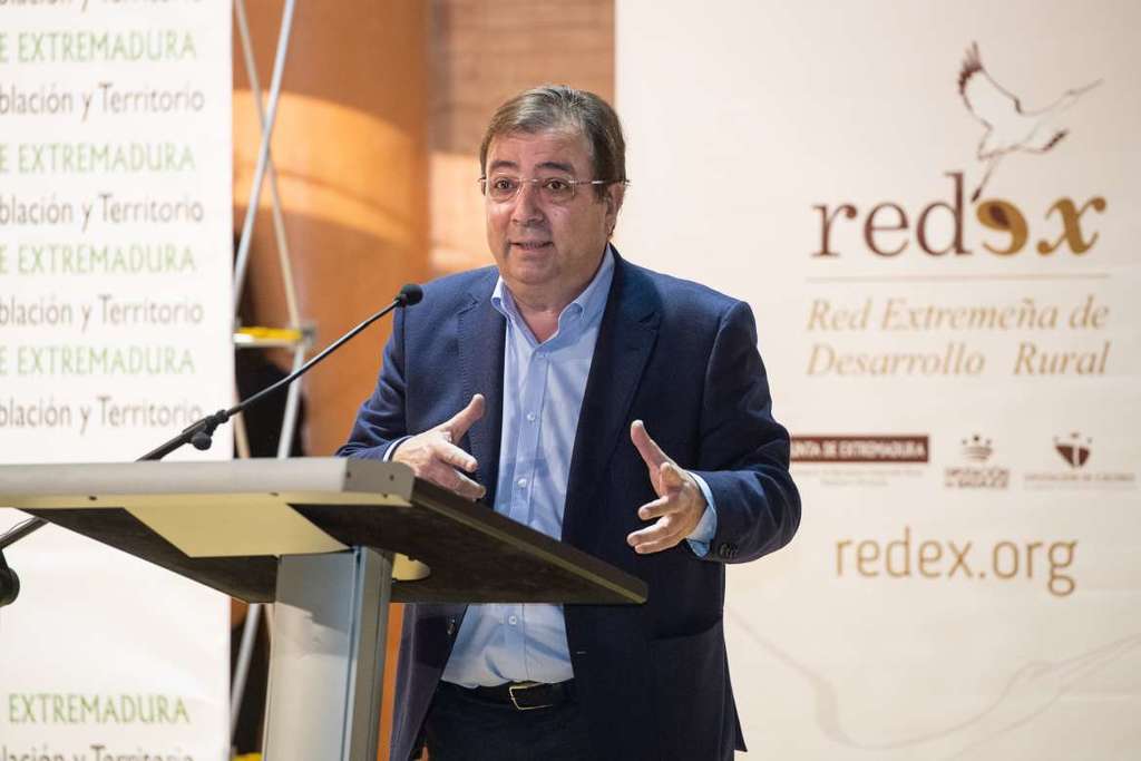 Fernández Vara asegura que los proyectos que llegarán a Extremadura van a suponer un impulso para la región