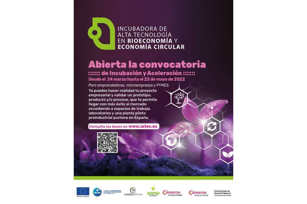 Abierto el proceso de selección de proyectos para la Incubadora de Alta Tecnología en Bioeconomía y Economía Circular de Mérida