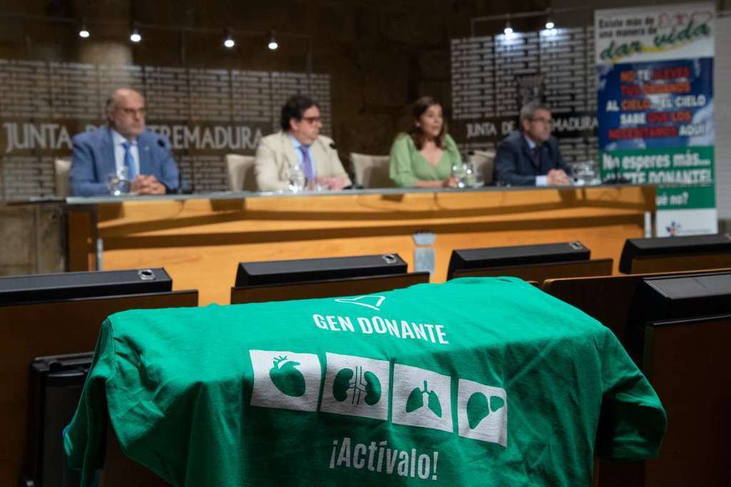 Extremadura está alcanzando los datos de donación y trasplantes de órganos registrados antes de la pandemia