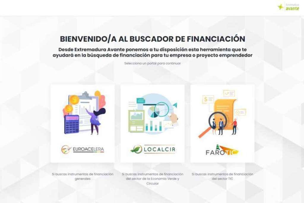 Extremadura Avante lanza una herramienta online para la búsqueda de instrumentos de financiación en la EUROACE