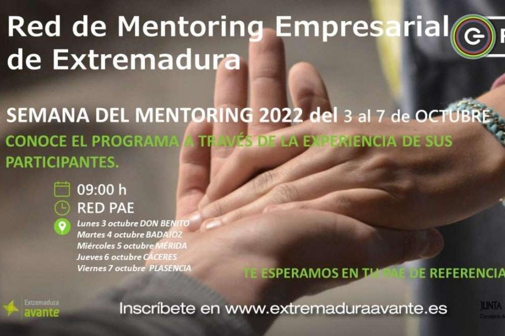 La Red de Puntos de Acompañamiento Empresarial organiza la Semana del Mentoring con experiencias reales de empresarios