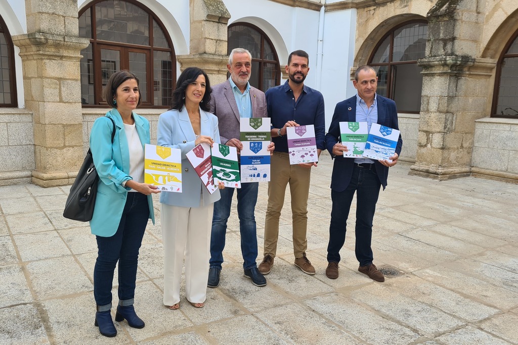 Junta de Extremadura y Diputación de Cáceres colaboran para acercar el territorio de la provincia a su alumnado mediante unidades didácticas