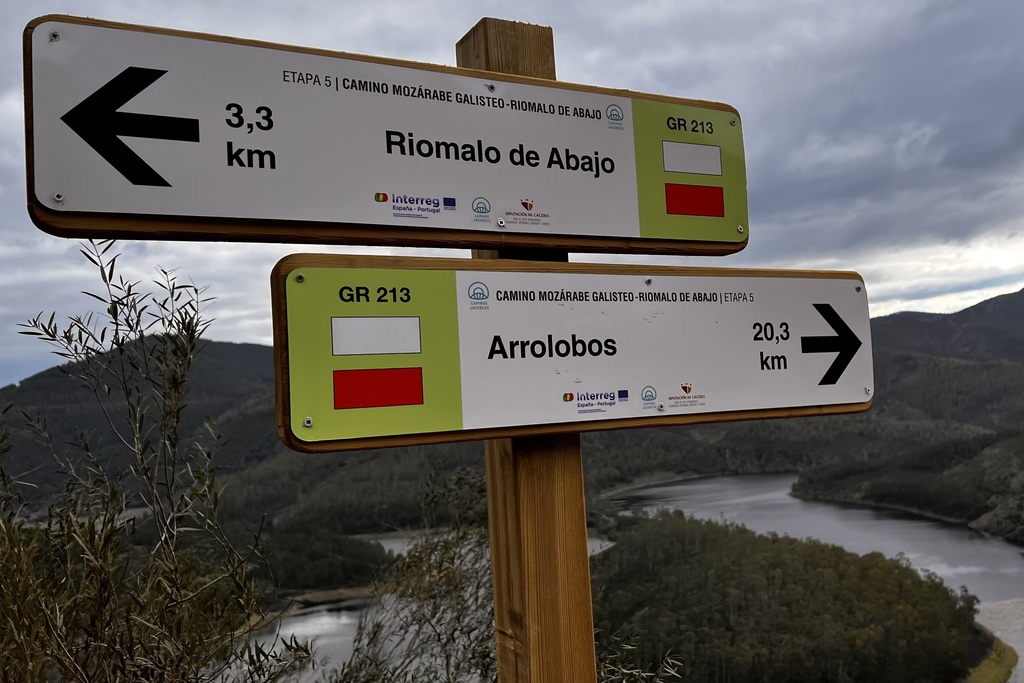 Diputación concluye las obras de señalización del Camino Jacobeo del Oeste Peninsular “Galisteo-Riomalo de Abajo”