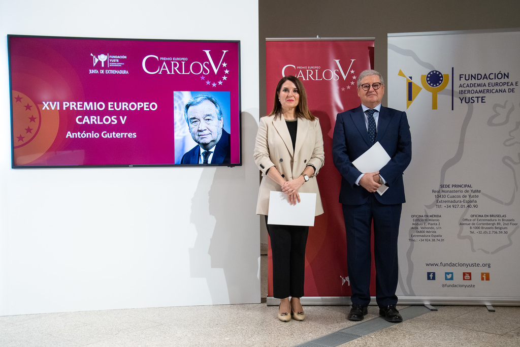 António Guterres, Premio Europeo Carlos V