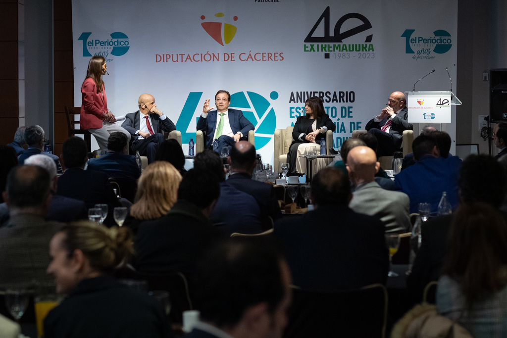 Fernández Vara asegura que las empresas vienen a Extremadura porque es donde les va a ir mejor
